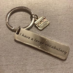 English Keychain